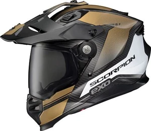 Scorpion XT9000 Carbon Full-Face Helmet Trailhead Matte Gold Small - Picture 1 of 5