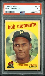 1959 Topps #478 Bob Clemente PSA 5 - Picture 1 of 2