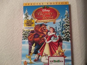 Beauty & the Beast: The Enchanted Christmas (DVD,Special Ed,2011) Genuine Disney - Picture 1 of 3
