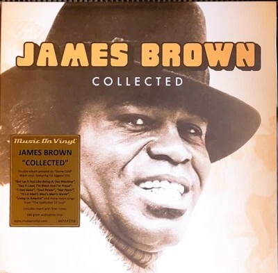 JAMES BROWN COLLECTED " GREATEST HITS " 180-GRAM 2-LP SET " NEW, SEALED " - Image 1 of 2