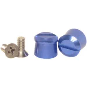 Pulse Racing Innovations ATP001BL Tear Off Posts Aluminum Blue - Picture 1 of 2