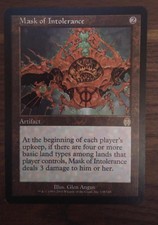 Magic The Gathering Cards - Mask of Intolerance - Apocalypse - Near Mint NM