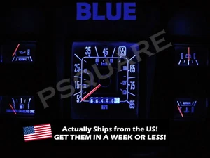 Gauge Cluster LED Dashboard Bulbs Blue For Ford 75 91 E100 - E350 Van - Picture 1 of 3