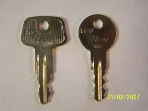 Replacement Keys for Yakima ,Thule Cut to your code N001-N200, A131-A155 Qty 2 - Picture 1 of 1