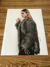 Pia Toscano Autographed 11x14 Photo American Idol LA Kings Singer PROOF