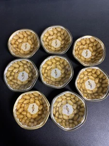 Planters Peanuts Bowls Mr. Peanut Tin Metal Snack Nut Dishes Lot of 8 - Picture 1 of 5
