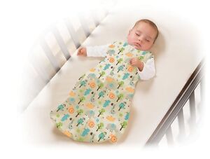 New Baby SwaddleMe Slumbersack Sleep Sack Sleeveless Medium 16 to 26 lbs Safari