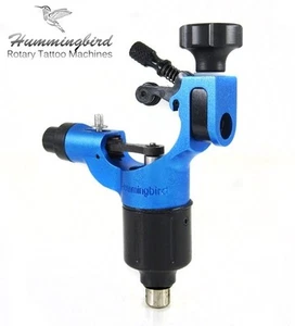 HUMMINGBIRD Aluminum Rotary Tattoo Machine RCA Liner Shader Supply Ink (BLUE) - Picture 1 of 1