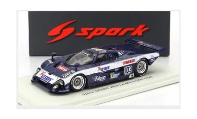 SPARK-MODEL S6813 SPICE - SE88C 3.3L V8 TEAM MAKO N 103 24h LE MANS 1990 ROBBIE  - Immagine 1 di 2