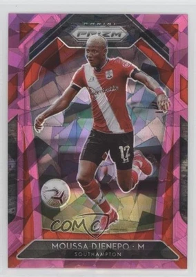 2020-21 Panini Prizm Premier League Retail Pink Ice Prizm Moussa Djenepo #87 - Image 1 of 2