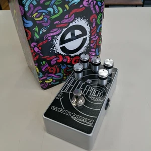 Catalinbread Belle Epoch Black and Silver Delay Guitar Effects Pedal JP USED - Picture 1 of 7