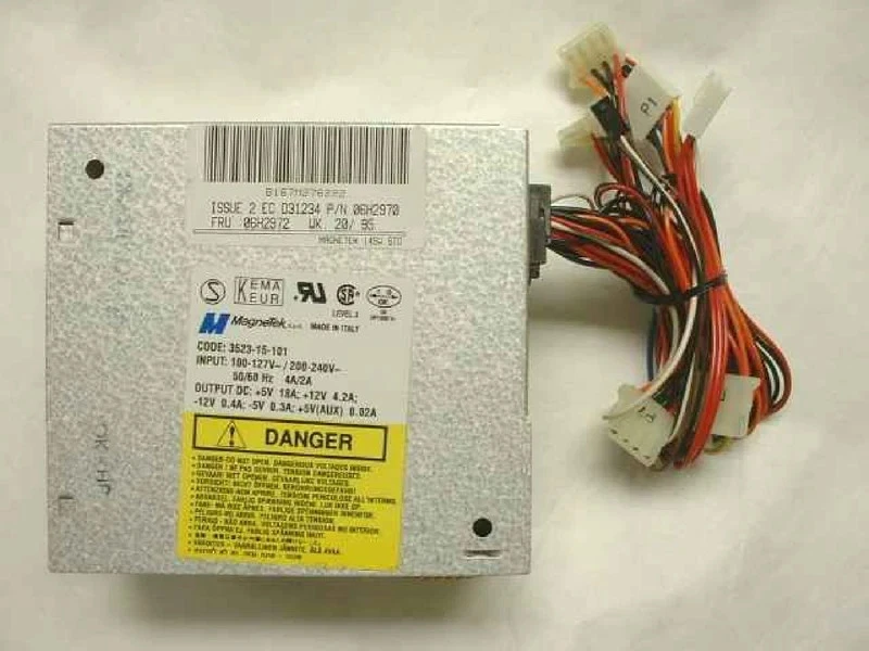 API-3189S api ibm ru power supply pulled from PC330 - clone of original part 14 - Image 1 of 4