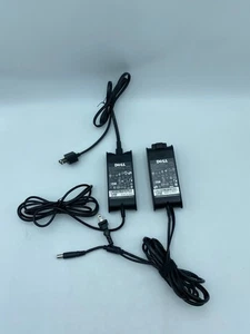 LOF OF 2 Dell 65 Watt AC Adapters | 10x HA65NS5-00, LA65NS1-00, LA65NS2-01 - Picture 1 of 7