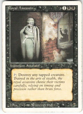 Royal Assassin R MTG Revised Edition  MP - Image 1 of 2