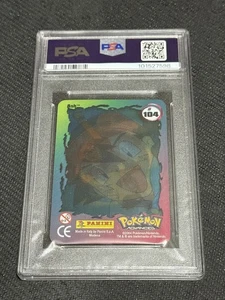 PSA 6 ASH KETCHUM Clear #104 Pokemon Lenticular Advanced Action Cards Rare POP 3 - Picture 1 of 2