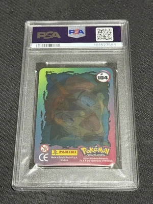 PSA 6 ASH KETCHUM Clear #104 Pokemon Lenticular Advanced Action Cards Rare POP 3 - Image 1 of 2