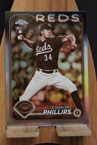 2024 Topps Chrome Connor Phillips ROOKIE SEPIA REFRACTOR - Picture 1 of 2