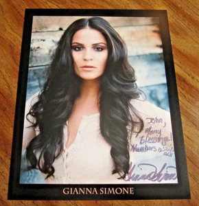 Gianna Simone Actress Autographed 8X10 Photo "I Can Only Imagine" Dr. Avondale - Picture 1 of 3