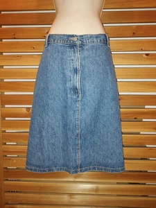 FALDA Denim Informal Algodón Talla 20W Diario Informal Jackie Azul Mujer - Imagen 1 de 5