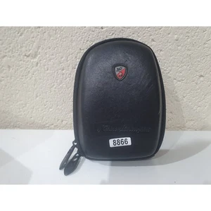 Tonino Lamborghini Camera & Accessories Bag Only Compact With Belt Loop - Black - Picture 1 of 6