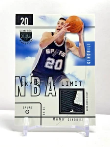 2003-04 Fleer Skybox Sky's The Limit Relic #'d /99 Manu Ginobili Spurs SP - Bild 1 von 2
