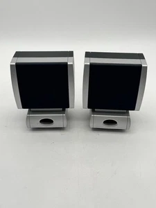 Vtg Emerson Speakers Tested Silver 60-1366 - Picture 1 of 7