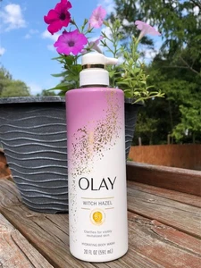 Olay ~ Hydrating Body Wash with Witch Hazel & Vitamin B3 20 fl oz - Picture 1 of 4