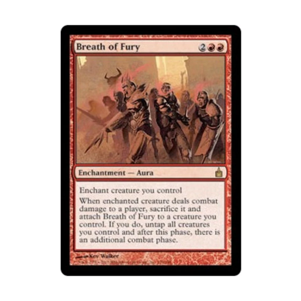 WOTC MtG Ravnica Breath of Fury (R) NM - Image 1 of 1