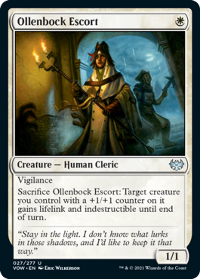 x1 Ollenbock Escort - Innistrad: Crimson Vow - NM - MTG - Image 1 of 1