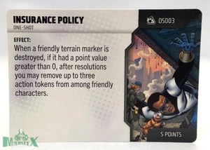 Heroclix Smash and Destroy set Insurance Policy #OS003 One-Shot Card! - Picture 1 of 1