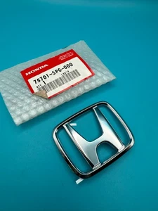 OEM 1996-2000 Honda Civic Coupe insignia trasera logotipo maletero cromo 75701-SP0-000 - Imagen 1 de 6
