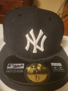 New York Yankees New Era 59Fifty Baseball Mütze Cap Fitted 7 1/2 MLB USA - Bild 1 von 6