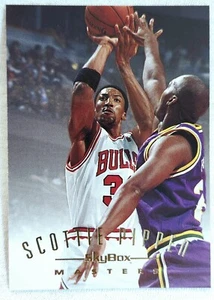 Scheda basket Scottie Pippen #117 1995 Skybox Masters Chicago Bulls - Foto 1 di 2