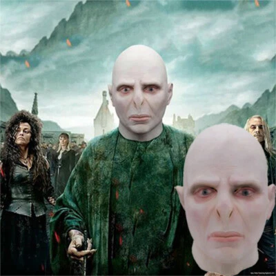 Lord Voldemort Mask Halloween The Dark Cosplay Terrorizer Horror Dress Costume - Image 1 of 4
