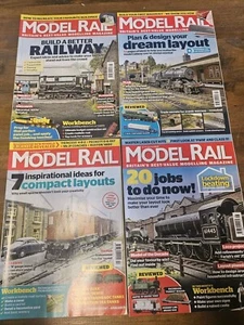 model Rail Railway Magazines Bulk Lot X 4 steam Train trains - Picture 1 of 5