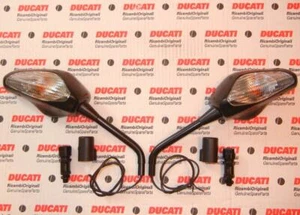 PAR de espejos retrovisores Ducati Multistrada 523200131C/141C largo con señales de giro E2225060/1 - Imagen 1 de 1