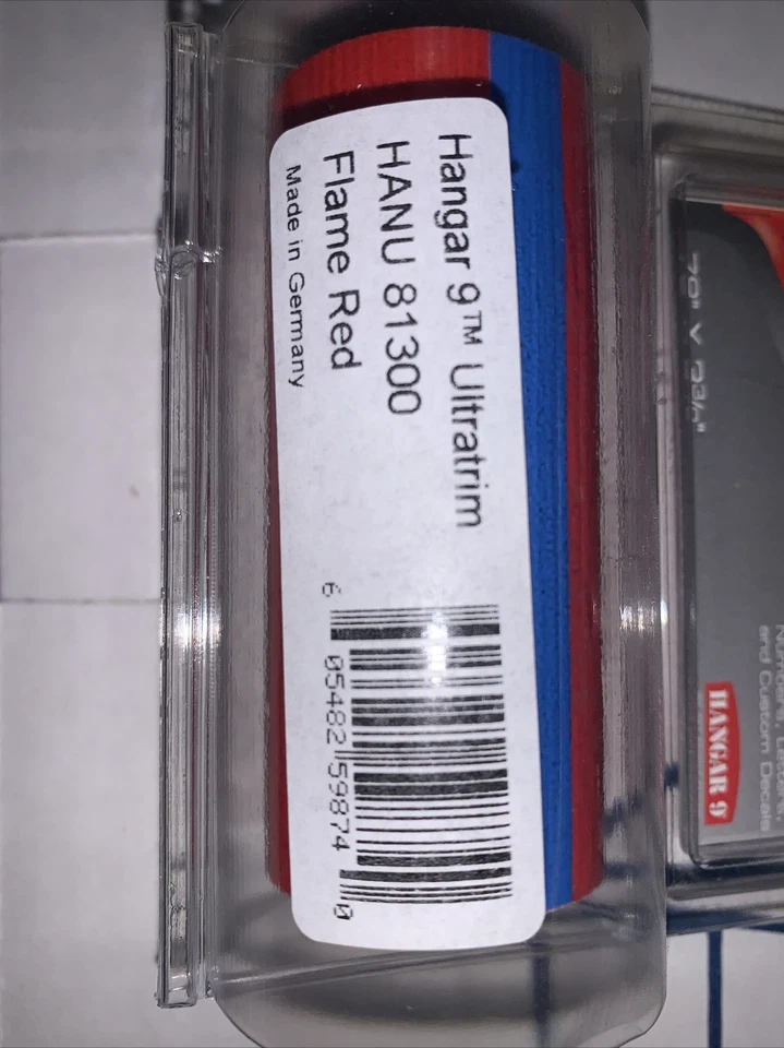 Hangar 9 HANU81300 Flame Red Ultratrim • - Image 1 of 1