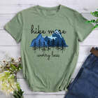 The Mountains Are Calling And I Must Go T Shirt Olive Green M