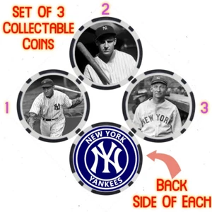 BEN CHAPMAN - LEGENDARY YANKEES PLAYER - COLLECTABLE COIN SET - Picture 1 of 2