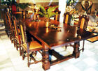 2.5m MONASTERY REFECTORY TABLE OAK KNIGHTS TABLE HUGE OAK TABLE Baroque Antique