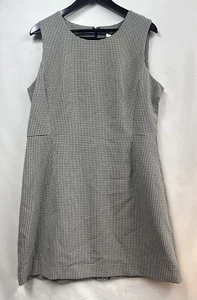 ON 34TH Women's Tweed Mini Sheath Dress for Macy's Sz 14 Black ALABSTR CMB - Picture 1 of 9
