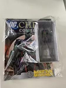 dc comics eaglemoss martian manhunter figurine + magazine (new/sealed) - Picture 1 of 2