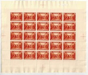 Monaco feuille complète du timbre N° 57 x 25 Neuf ** MNH - Picture 1 of 1