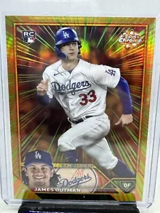 JAMES OUTMAN RC 2023 TOPPS ACTUALIZACIÓN CROMADA NOVATO REFRACTOR RR-27 - Imagen 1 de 2