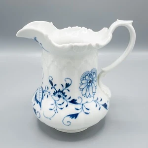 Meissen Porcelain Blue Onion Ornate Water Pitcher - FREE USA SHIPPING - Picture 1 of 8