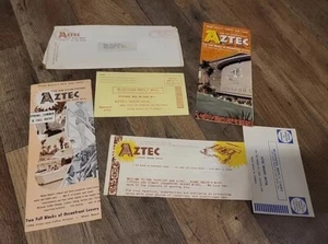 Lote de folletos publicitarios de recuerdo AZTEC RESORT MOTEL OF MIAMI BEACH FLORIDA - Imagen 1 de 17