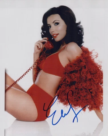 Eva Longoria signed 8x10 photo Cover