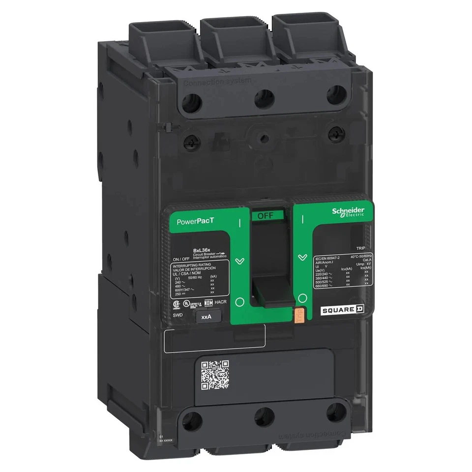 BRAND NEW SQUARE D BGL36040 3 POLE 40 AMP CIRCUIT BREAKERS - Image 1 of 1