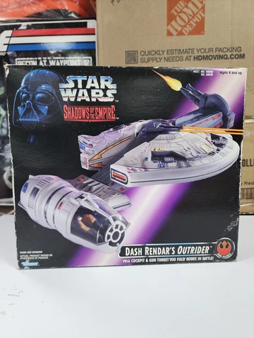 Star Wars Shadows of the Empire DASH RENDAR'S OUTRIDER 1996 Kenner NEW Cover