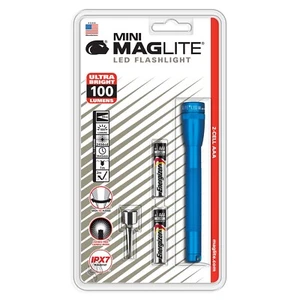 MAGLITE® Mini LED Taschenlampe in blau 2 AAA für den täglichen Einsatz - Bild 1 von 4